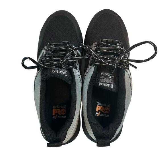 Timberland Pro Women’s Black Composite Toe Work Shoes Size 9 Slip Resistant - Picture 1 of 9
